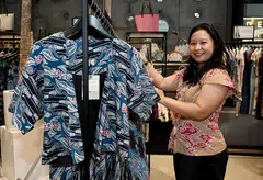 Studio Gypsied founder Nur Aqilah Zailan, 36, preserves and promotes the heritage of Nusantara women through her business, by working closely with artisans and tailoring partners in Indonesia.