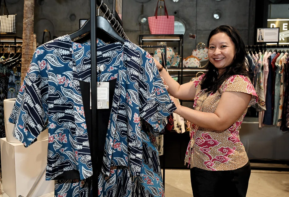 Studio Gypsied founder Nur Aqilah Zailan, 36, preserves and promotes the heritage of Nusantara women through her business, by working closely with artisans and tailoring partners in Indonesia.
