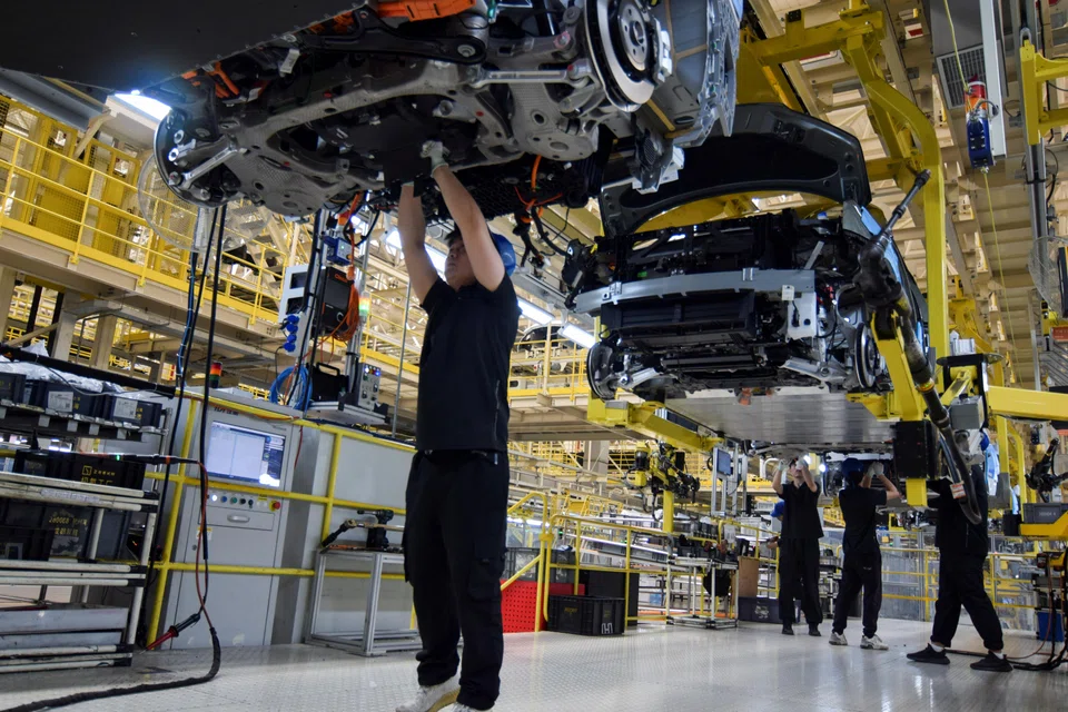 Companies in the electric vehicle sector have expanded aggressively, driving down prices and squeezing margins. Chinese capacity accounted for 105% of the global demand for EVs in 2024.