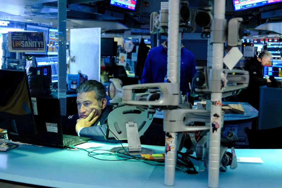 The S&P 500 lost 78.52 points, or 1.15 per cent, to end at 6,722.22 points on Wednesday.