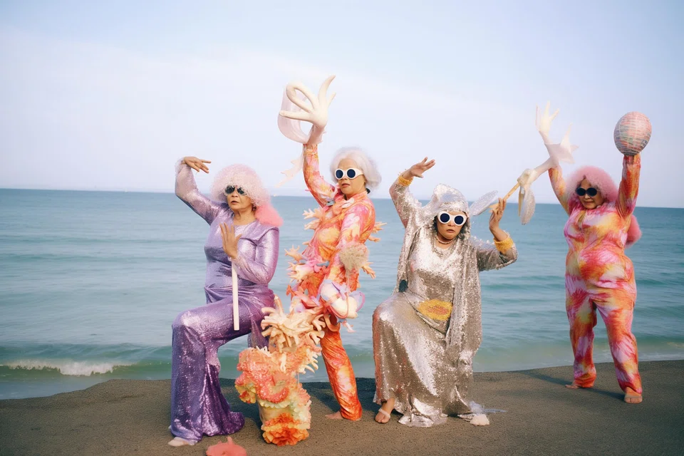 AI creative Niceaunties generates quirky images such as this using AI generative tools. She has parlayed her skills into a successful side hustle.