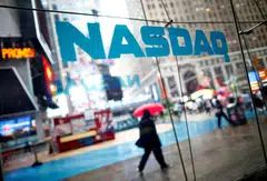 The Nasdaq 100 index tracks the largest non-financial companies by market capitalisation listed on the exchange. 