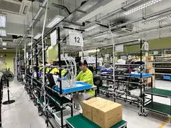 Mercantile Pacific Asia's warehouse in Singapore. With around 100 employees, the Singapore facility has the capacity to handle up to a million units of used devices a year.