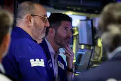 The Dow Jones Industrial Average fell 66.5 points, or 0.15 per cent, at the open to 44,561.11. 