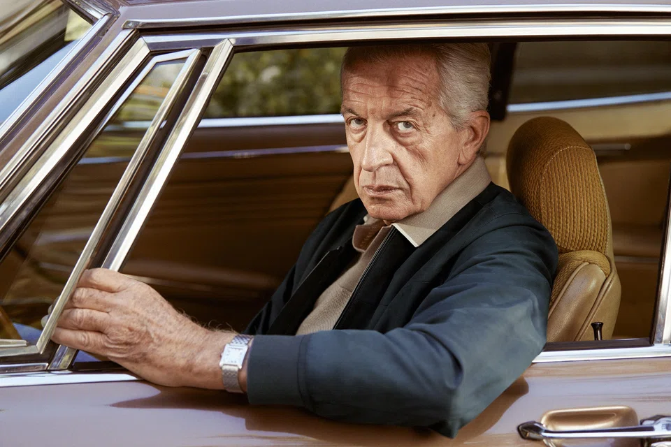 Renowned watch collector Auro Montanari is featured in Zegna's campaign for its Vellus Aureum collection.