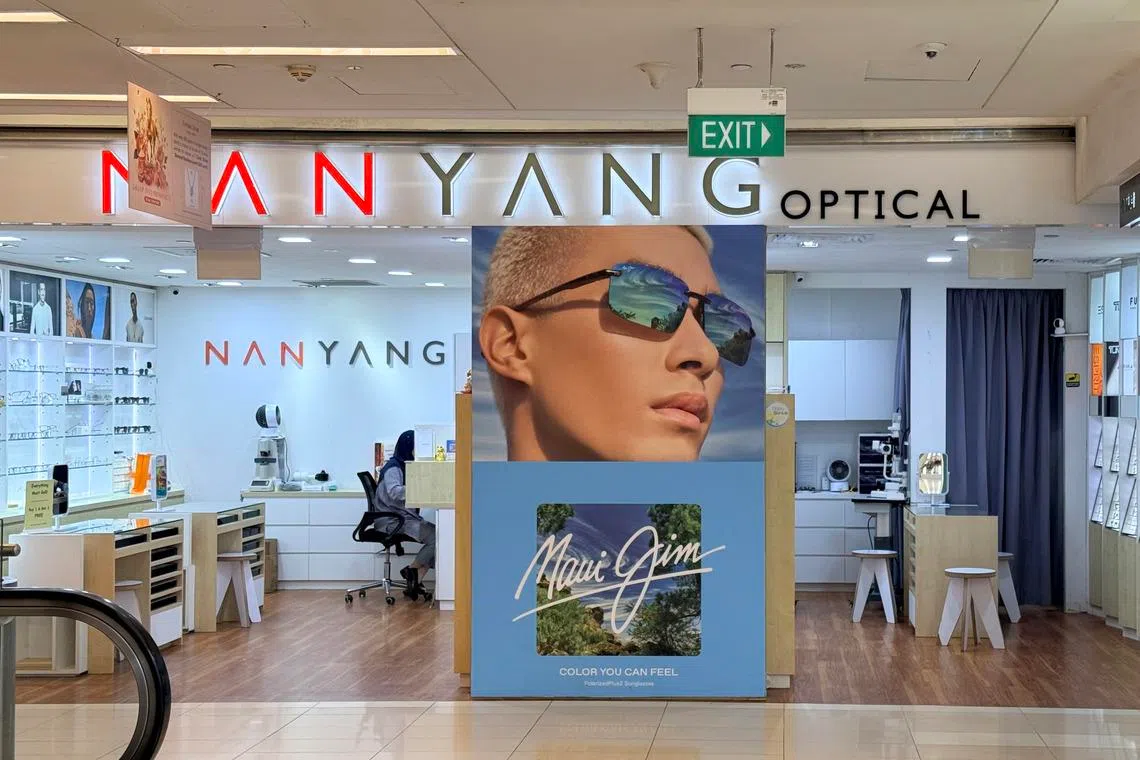 Nanyang Optical's outlet at The Clementi Mall is one of the brand's two remaining stores that will continue operating.