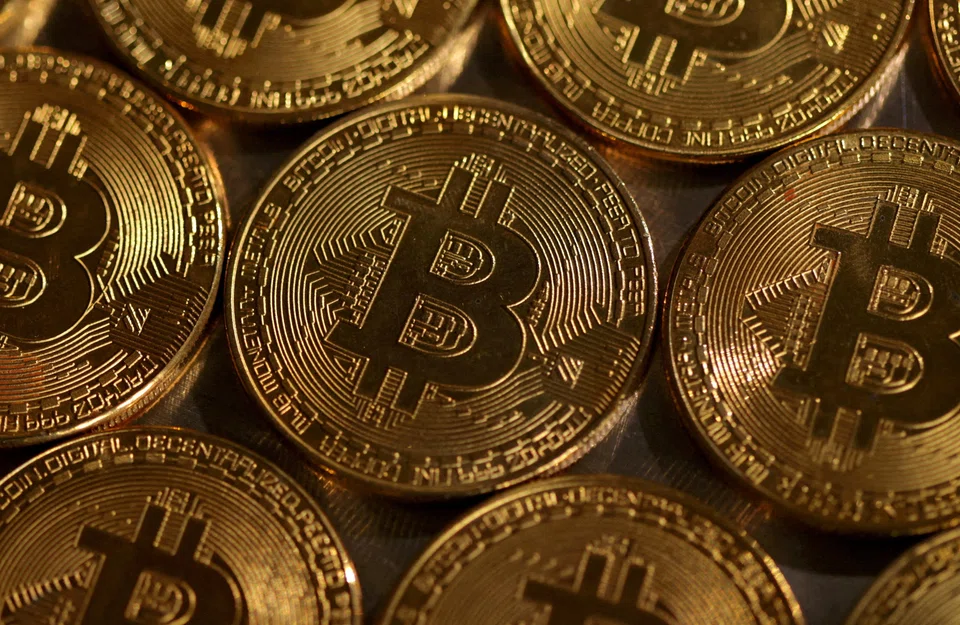 Bitcoin is down from a mid-March record of US$73,798.