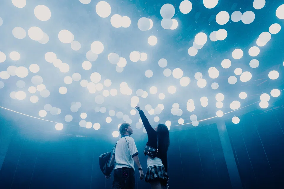 Designed for all ages, "Pop Air: Art is Inflatable" features dreamy landscapes and massive installations powered by air.