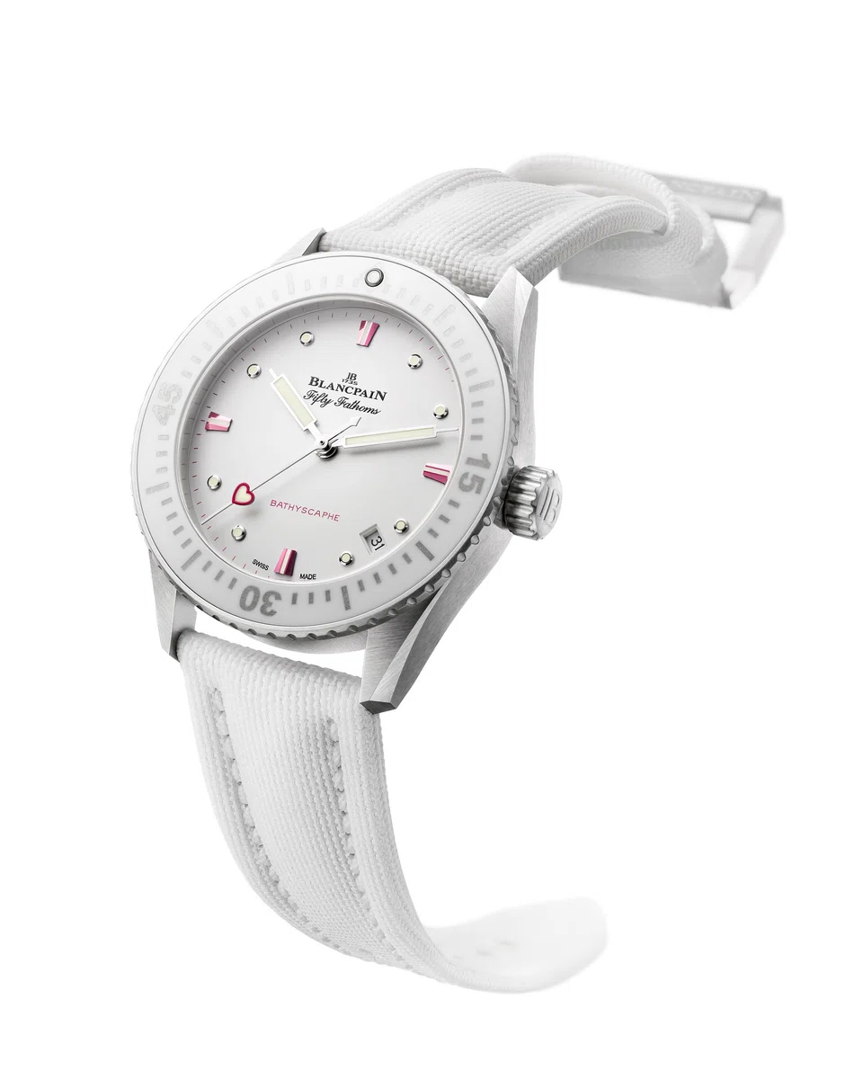 Blancpain's Fifty Fathoms Valentine’s Day 2023