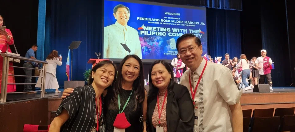 PhilCham Singapore founders join the Filipino community in welcoming President Ferdinand Marcos Jr to Singapore.