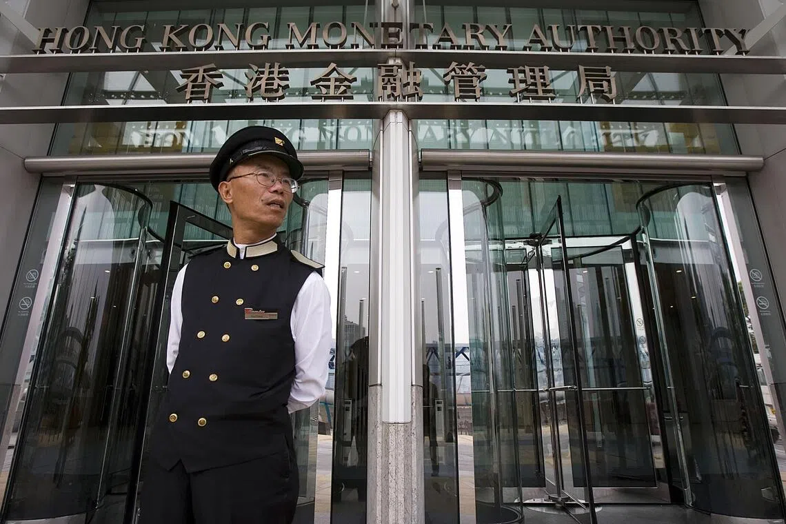 Hong Kong’s monetary policy moves in lock-step with the United States.