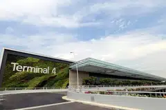 Face of Terminal 4. 