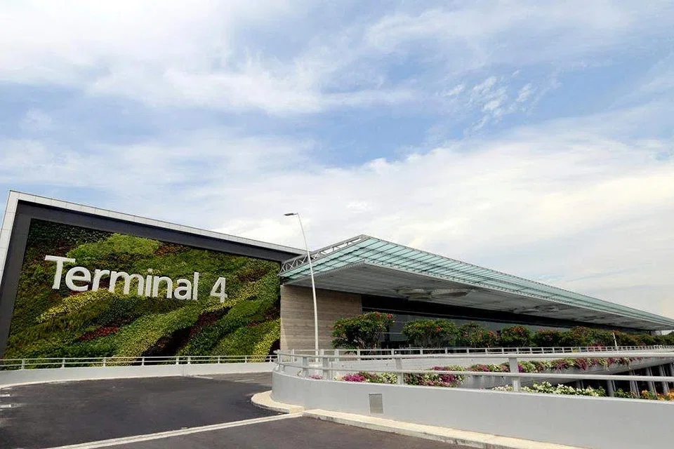 Face of Terminal 4. 