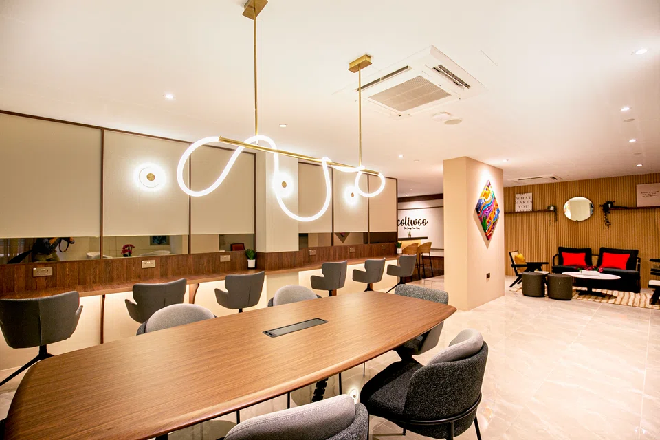 The communal lounge at Coliwoo Orchard, one of LHN's properties. The group manages a total of 2,064 keys across its co-living projects in Singapore and overseas.