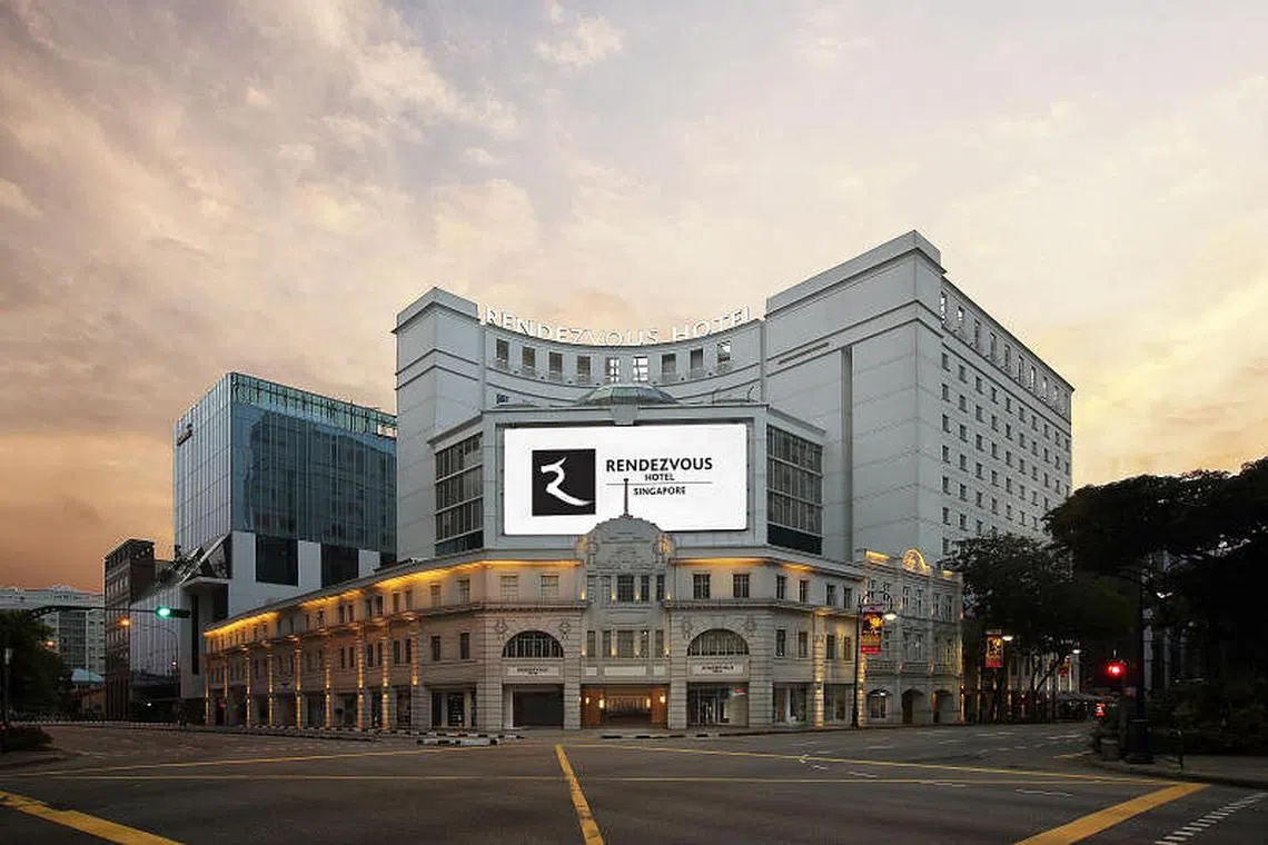 Rendezvous Hotel Singapore is part of Far East Hospitality Trust's portfolio. FEHT's average occupancy inched down by 1.4 percentage points for Q1 FY2025 to 79%.