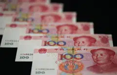 The offshore renminbi slipped as much as 0.3 per cent on Tuesday (Apr 22) to around 7.31 per US dollar.