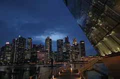 Finance Minister Lawrence Wong has cautioned against complacency, especially in light of new global challenges and “dark clouds over the horizon”. 