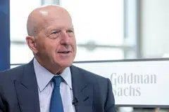 David Solomon, chief executive officer of Goldman Sachs, says that opportunities for efficiency will let the company invest in parts of the business to scale growth.