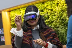 Apple Intelligence on the Vision Pro will include standard features such as the Writing Tools interface, Genmojis and the Image Playground app.