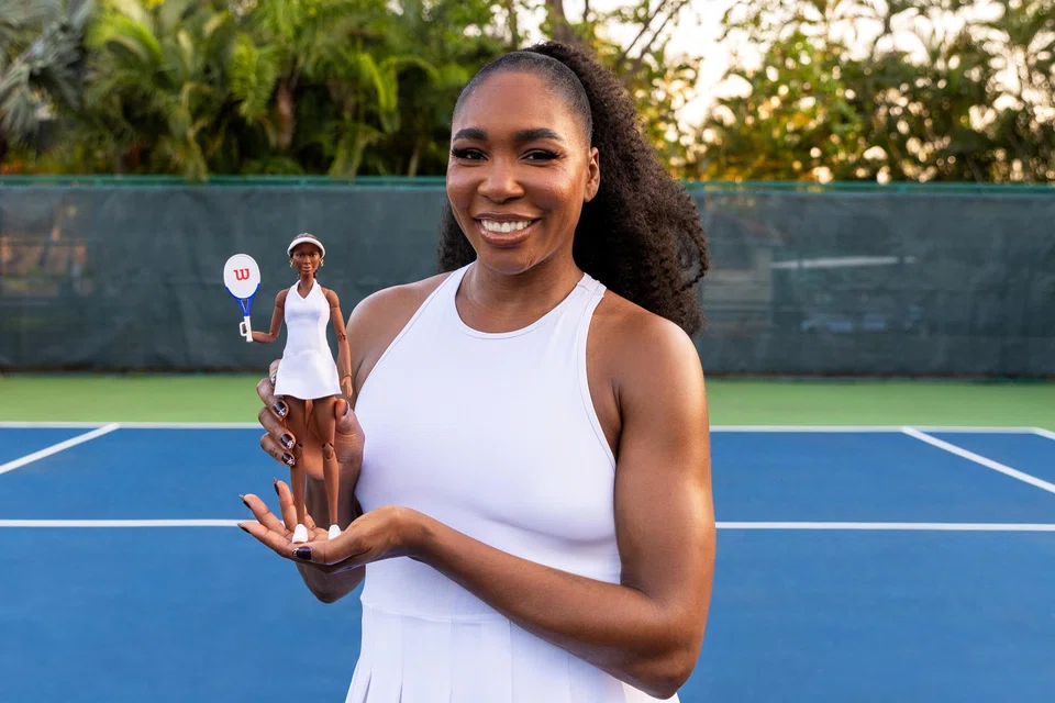 Tennis icon Venus Williams hopes to motivate young girls into sports with the doll.