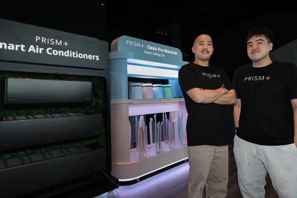As CEO of Prism+, Jonathan Wong (left) will support day-to-day operations; executive chairman Jonathan Tan will focus on product strategy and growth.