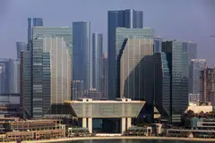 After struggling to attract tenants for years, the four sleek towers in Abu Dhabi Global Market, which has long sat on Al Maryah Island, are nearly full.
