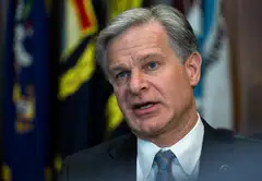 FBI director Christopher Wray has repeatedly warned lawmakers that Beijing-backed hackers exceed the agency's cyber agents by "at least 50 to one".