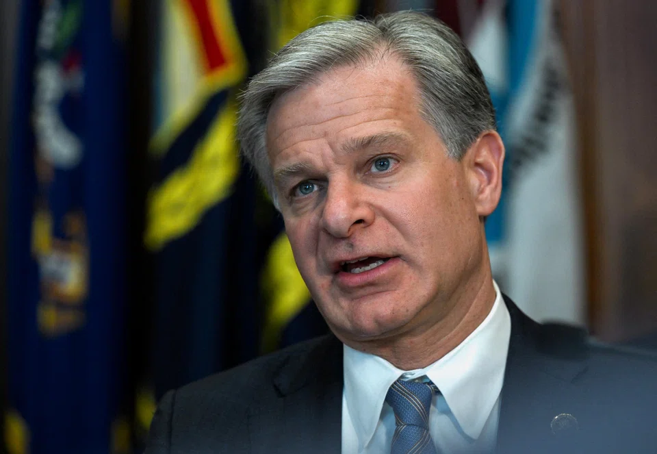 FBI director Christopher Wray has repeatedly warned lawmakers that Beijing-backed hackers exceed the agency's cyber agents by "at least 50 to one".