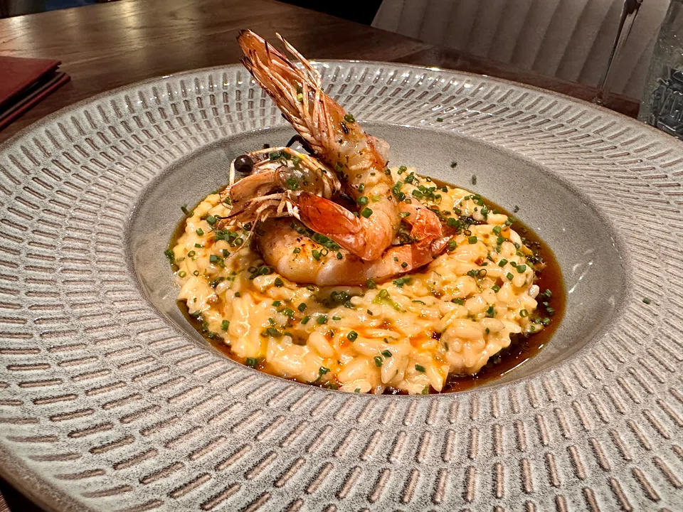 Shellfish risotto