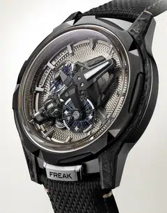 The Freak S Nomad boasts a futuristic look and its dial itself is a work of art.
