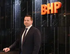 Ragnar Udd, chief commercial officer at BHP, sees Singapore as an "incredible jurisdiction" for commercial operations. 
