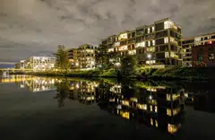 The price of owner-occupied residential property falls by just over 4 per cent last year according to industry data. 