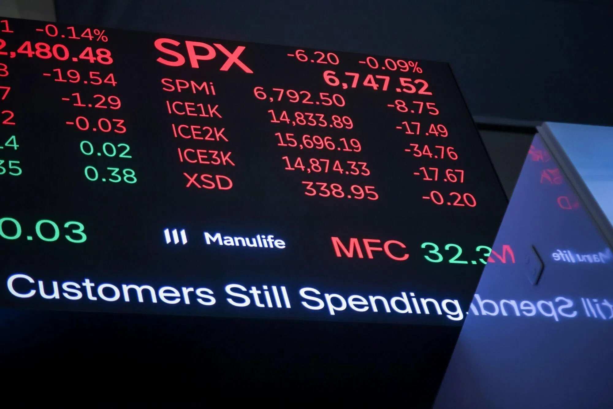 US equities were roiled on Friday after Trump threatened an additional 100 per cent tariff on China as well as export controls on critical software beginning Nov 1.