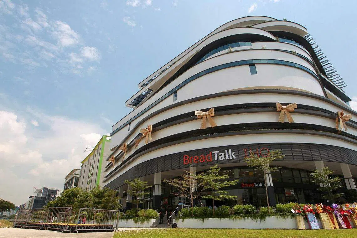 Lian Beng-led consortium buys BreadTalk building in S$118 million sale and leaseback