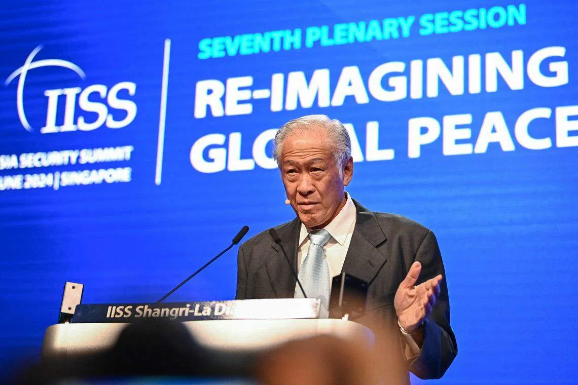 Singapore Defence Minister Ng Eng Hen says that the increasing popularity of the Shangri-La Dialogue is a good outcome, with an increasing number of countries seeking opportunities for their leaders and defence officials to speak at the event.