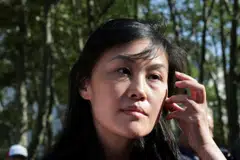 Linda Sun, a former aide to New York State Governor Kathy Hochul, exits Brooklyn Federal court after she was charged with acting as an unregistered agent of China’s government in New York City, US, Sept 3, 2024. 