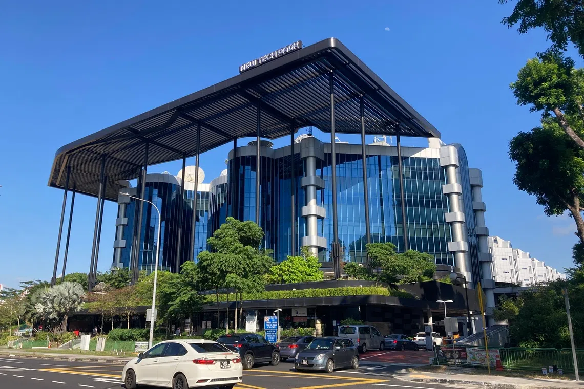 Occupancy at Alpha Integrated Reit's New Tech Park asset grew to 94.7% as at end-September, from 86% in June. 