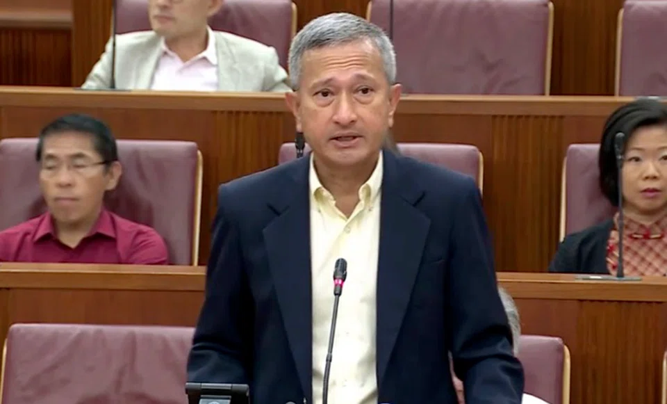 Minister for Foreign Affairs Vivian Balakrishnan says Singapore’s foreign policy must always be a balance between realism and idealism, even as the country refuses to adopt a “fatalistic posture”.