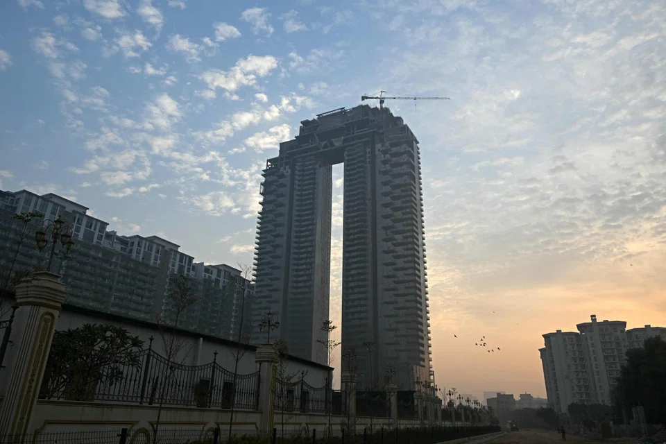 Trump Tower is under construction in Gurgaon as Donald Trump's business booms in India.