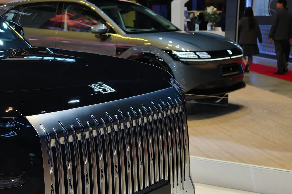 Zeekr electric vehicles on display at the Singapore Motorshow 2026. 