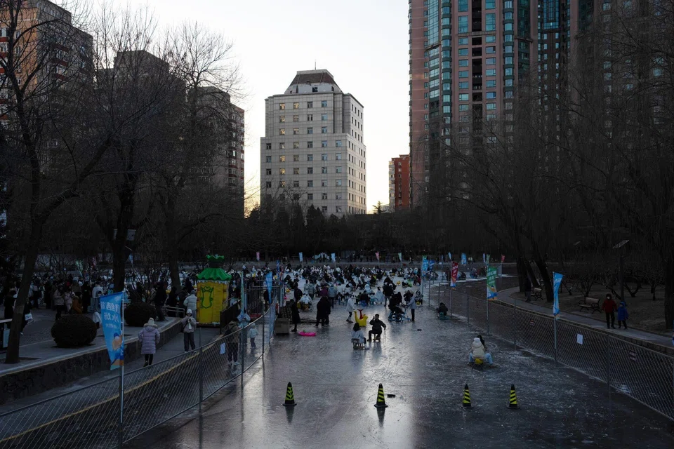 People in the city of Beijing, China. The country has on its own accounted for every tonne of increased emissions since 2019.