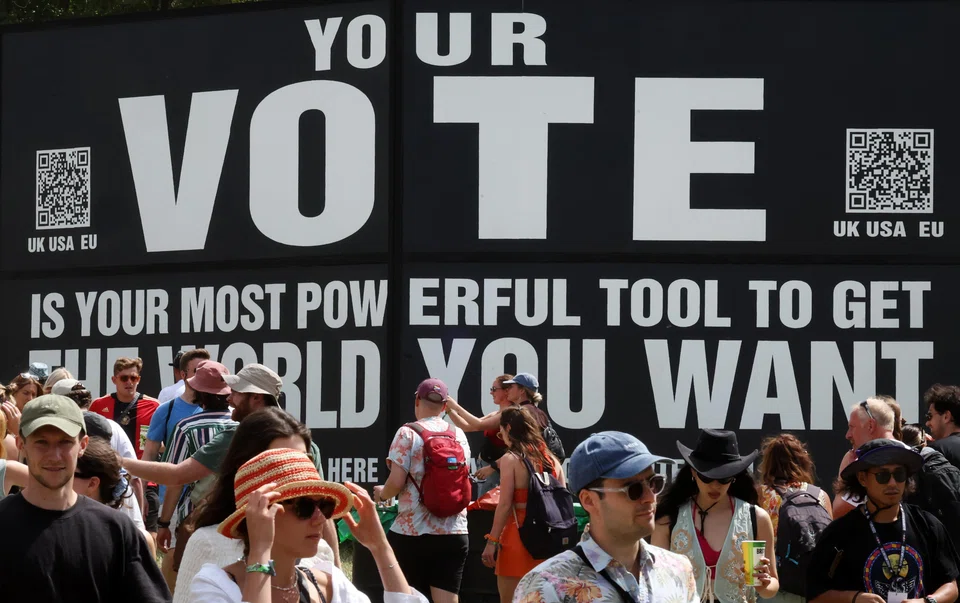 A campaign poster near Somerset ahead of the general election in the United Kingdom. The push and pull of national concerns in regions around the world has replaced a single global “efficiency” paradigm for business.