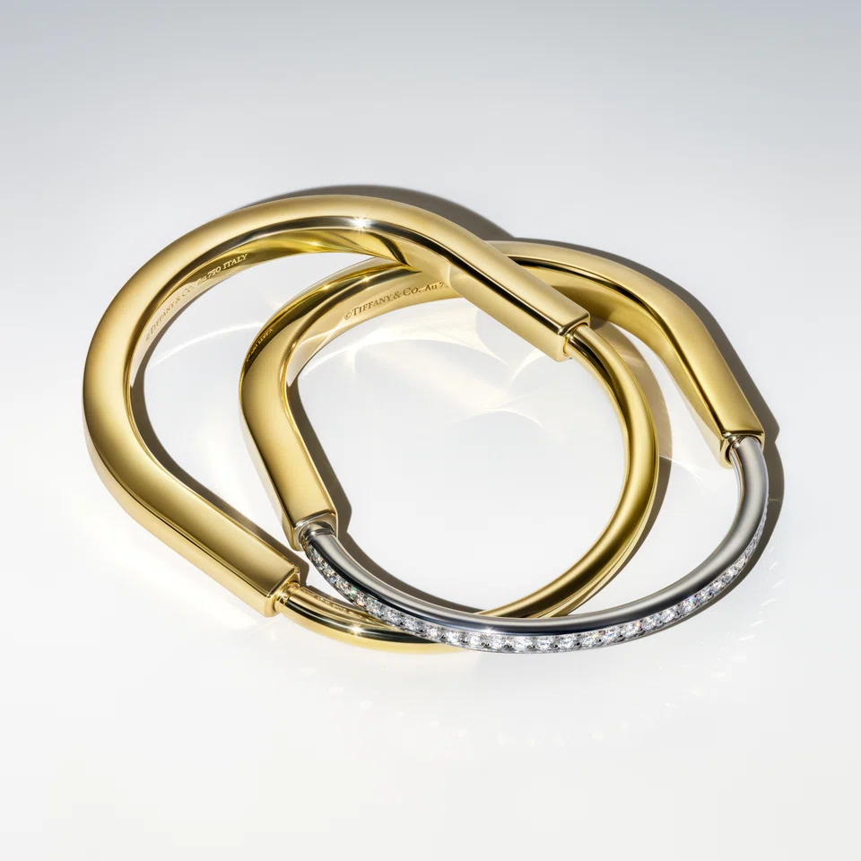 Tiffany Lock bangles re-envision the padlock – a key motif from The Tiffany Archives.  