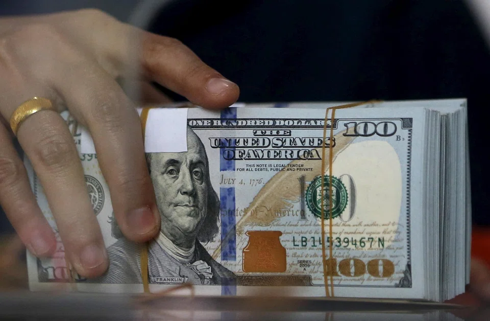 The greenback dropped 1.05 per cent against the safe-haven yen to 144.70 and 0.90 per cent versus the Swiss franc after hitting a fresh six-month low at 0.8379.