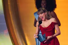 Swift, 36, has won four Grammy Album of the Year awards.