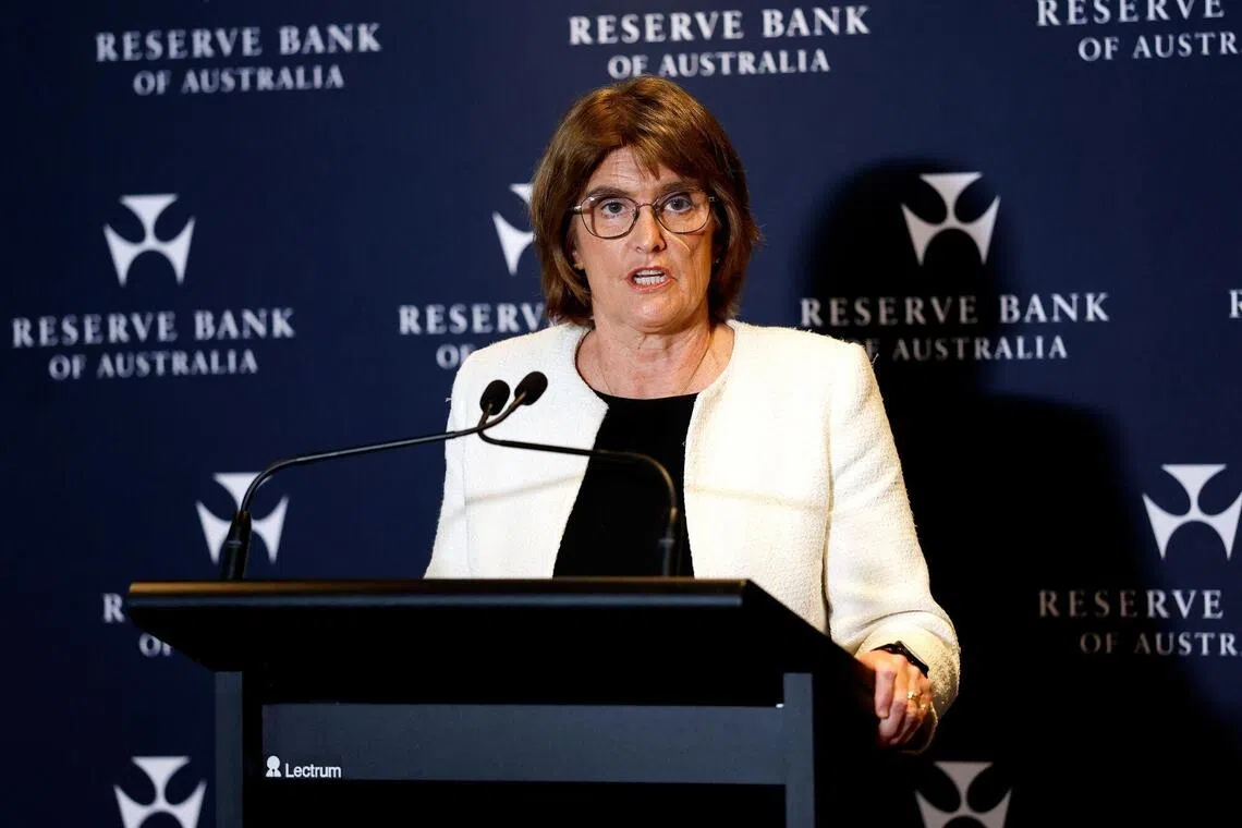 Michele Bullock, governor of the Reserve Bank of Australia (RBA), says: "I don’t think there are interest rate cuts on the horizon for the foreseeable future.”  