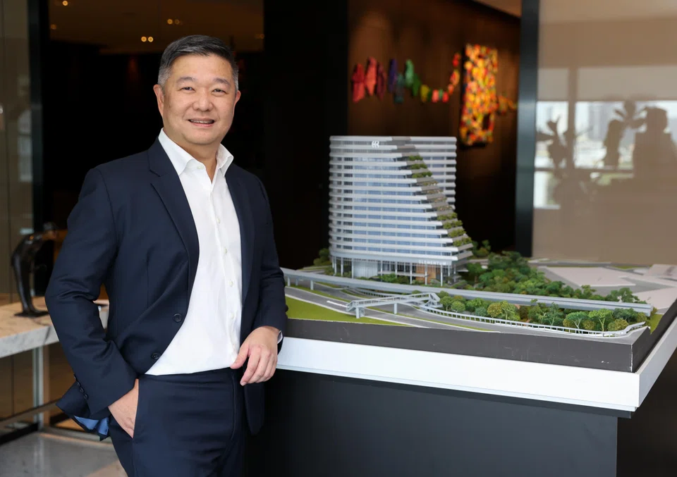 "Our recurring income stream is sustainable as our tenants have good covenants," says Ho Bee CEO Nicholas Chua.