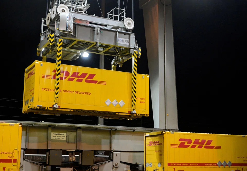DHL Group does not operate ships but it uses them to transport containers.