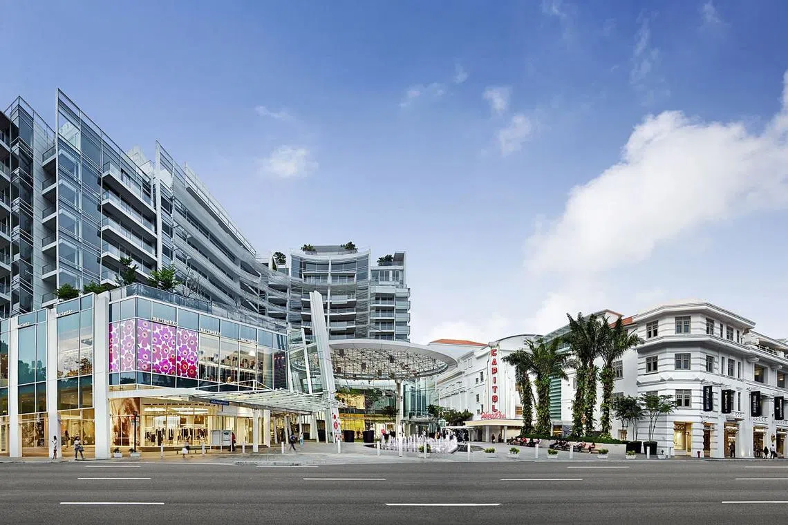 Workspace provider IWG leases space at Perennial's Capitol Singapore