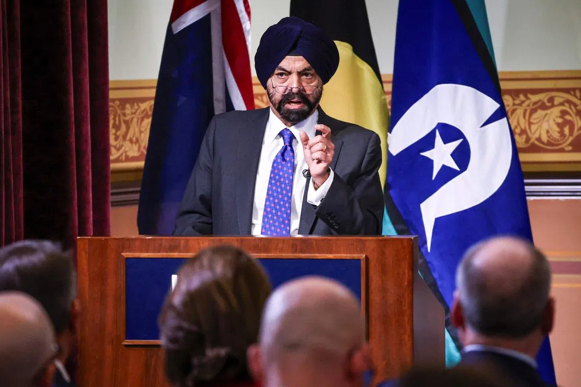 “My only advice to everyone is don’t be in too much of a hurry to respond or judge,” says World Bank President Ajay Banga.